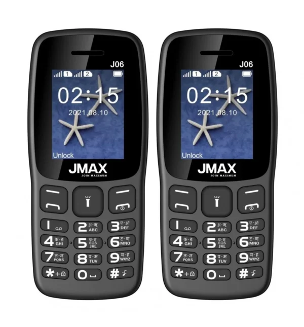 Jmax J06 Combo of Two Mobile