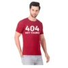 Fabstieve men Solid Round Neck Pure Cotton Brown (Vk-219_Print-105)