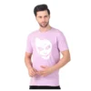 Fabstieve men Solid Round Neck Pure Cotton Brown (Vk-219_Print-5)