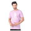 Fabstieve men Solid Round Neck Pure Cotton Brown (Vk-219_Print-94)