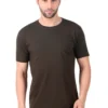 Fabstieve men Solid Round Neck Pure Cotton