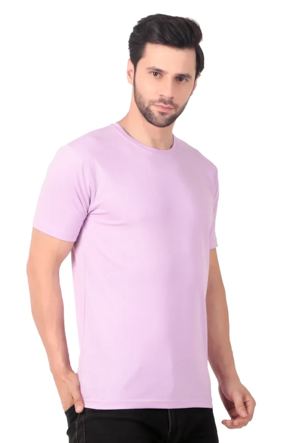 Fabstieve men Solid Round Neck Pure Cotton