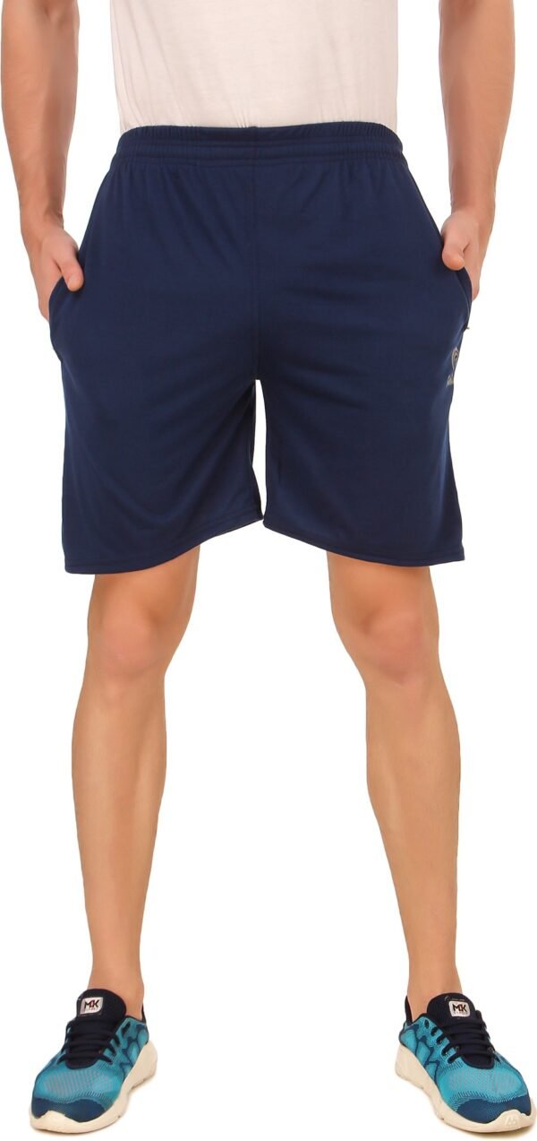 Blue Hosiery Solid Short For Men & Women