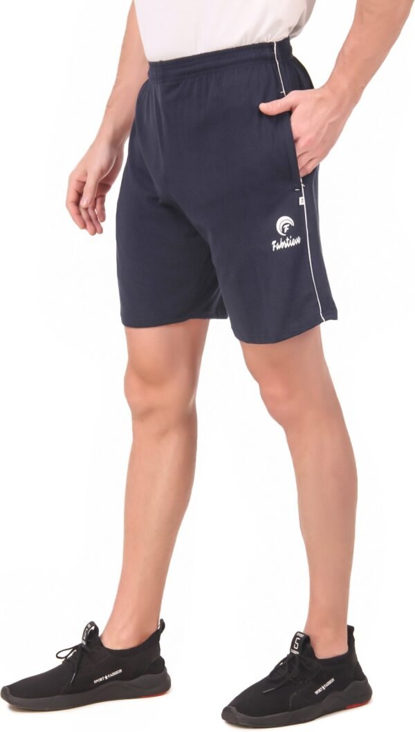 Grey Hosiery Solid Short For Men - Image 7