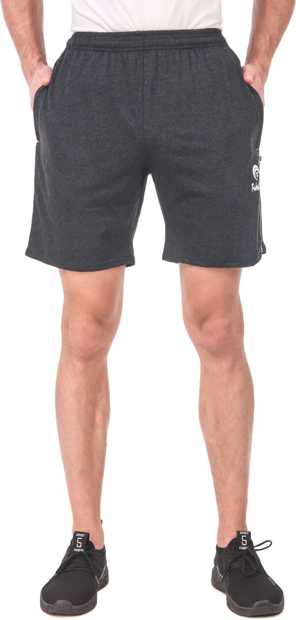 Grey Hosiery Solid Short For Men - Image 15