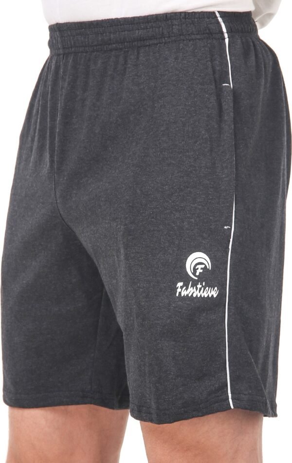 Grey Hosiery Solid Short For Men - Image 18