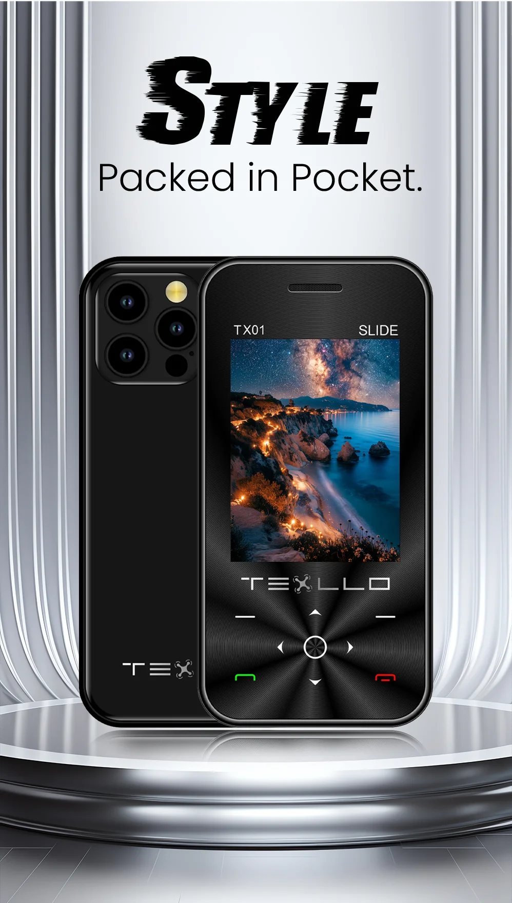 texllo slide phone