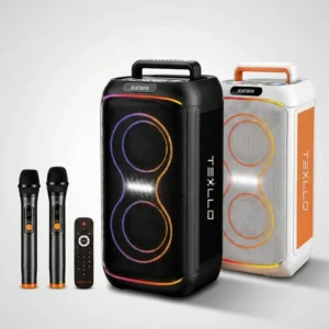 TEXLLO CLUB 320 320W Party Speaker with Dual Mic